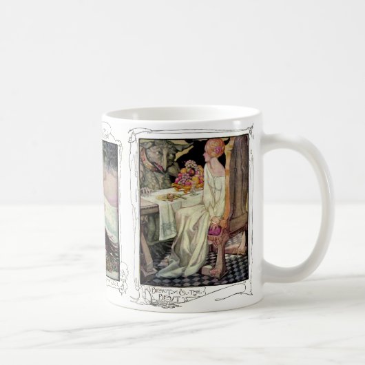 Mug La beauté et la bête, Rumpelstiltskin, neigent la (Droite)
