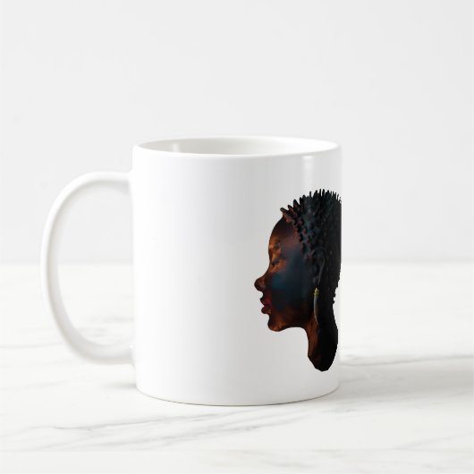 Mug La beauté noire des femmes africaines (Gauche)