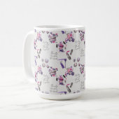 Mug La beauté vient du motif d'intérieur (Devant gauche)