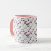 Mug La beauté vient du motif d'intérieur (Devant gauche)