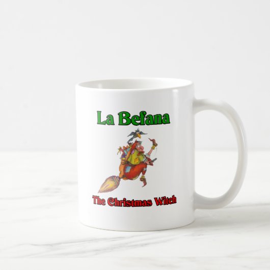 Mug La Befana la sorcière de Noël. (Droite)
