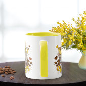 Mug La belle Jaune Funny Moms Day s'améliore avec du c