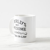 Mug La belle-mère la plus impressionnante du monde (Devant gauche)