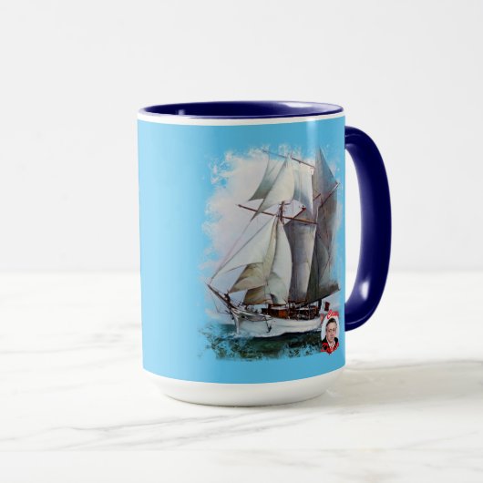 Mug La Belle Poule (Devant droit)