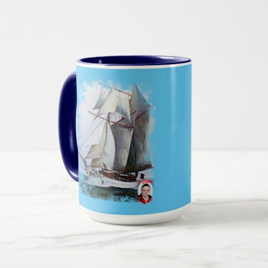 Mug La Belle Poule (Devant gauche)