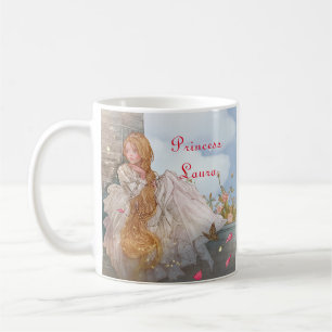 Mug La belle princesse personnalisée, ajoutez votre n