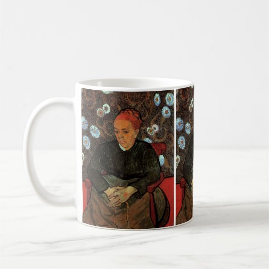 Mug La Berceuse (Augustine Roulin) de Vincent van Gogh (Gauche)