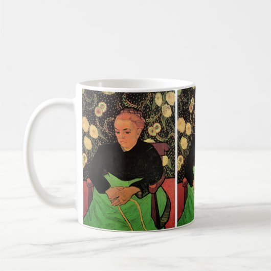 Mug La Berceuse (Augustine Roulin) de Vincent van Gogh (Gauche)