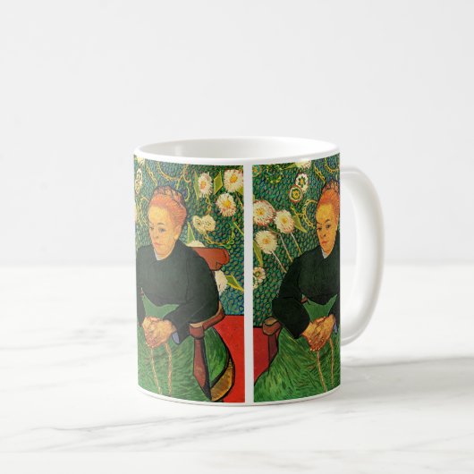 Mug La Berceuse (Augustine Roulin) par Vincent van Gog (Devant droit)
