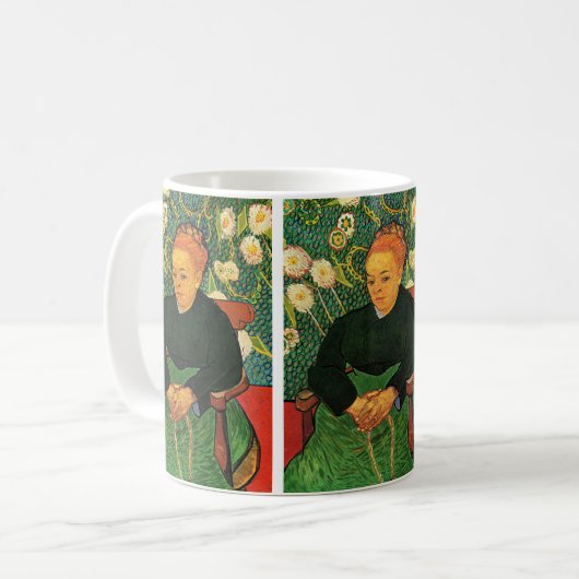 Mug La Berceuse (Augustine Roulin) par Vincent van Gog (Devant gauche)