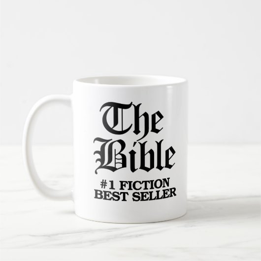 Mug La Bible : #1 Fiction Meilleur Vendeur (Gauche)