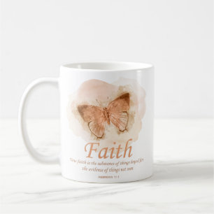 Mug La Bible chrétienne des femmes Verse Papillon :Fo