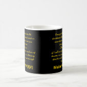 Mug La Bible contre Malachi 3:10 (KJV) Jour de l'An (Centre)