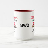 Mug La Bible de Dieu chrétien 2025 TOUTE ANNÉE Monogra (Centre)