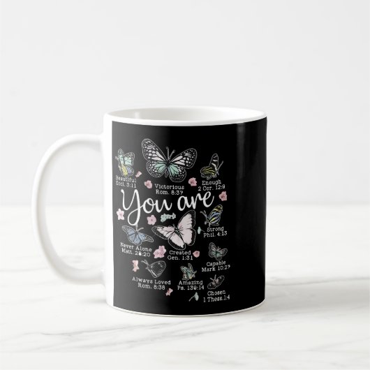 Mug La Bible de Jésus Versets de la Bible Aquarelle Bu (Gauche)