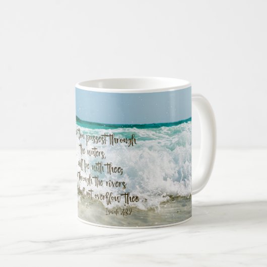 Mug La Bible d'Isaïe (Devant droit)