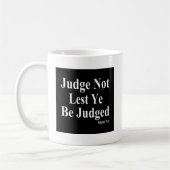 Mug La bible et jugement de d'autres (Gauche)