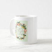 Mug La bible exprime l'art en vers - 3h19 de Habakkuk (Devant gauche)