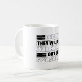 Mug La bible favorise la discipline des enfants (Devant gauche)