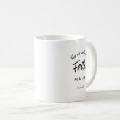 Mug La Bible - Marcher par la foi (Devant droit)