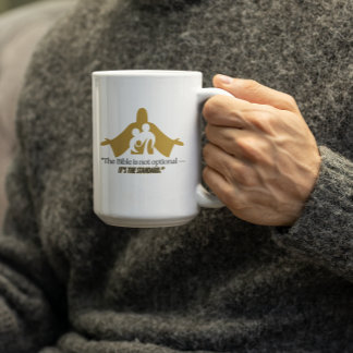 Mug La Bible n'est pas la foi chrétienne optionnelle