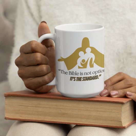 Mug La Bible n'est pas la foi chrétienne optionnelle