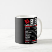 Mug La Bible numéros d'urgence Funny Christian Bible & (Devant droit)