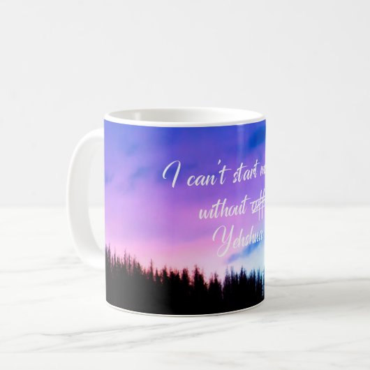 Mug La Bible Violette Dit (Devant gauche)