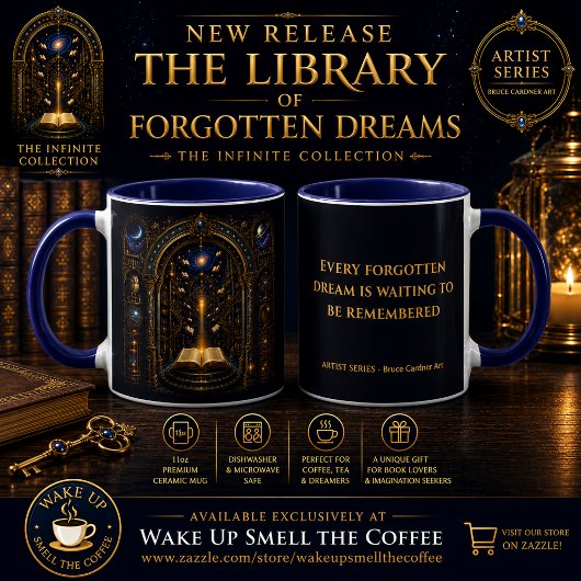 Mug La Bibliothèque des Rêves Oubliés