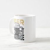 Mug La bière est ma boisson de soutien émotionnelle (Devant gauche)