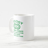 Mug La biologie est dans mes gènes (Devant gauche)