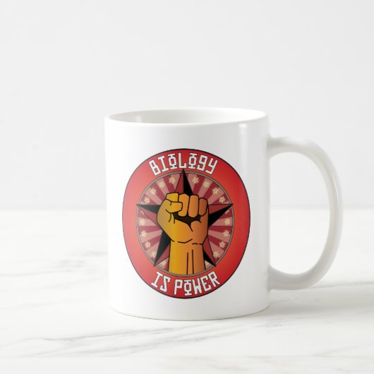 Mug La biologie est puissance (Droite)