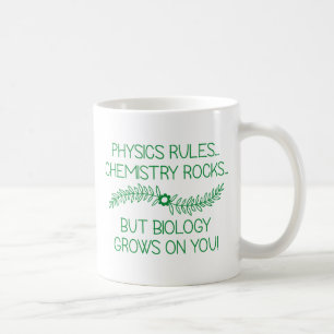 Mug La biologie grandit sur vous