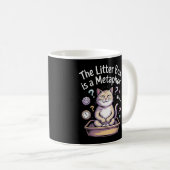 Mug La Boîte à Litter est une métaphore (Devant droit)