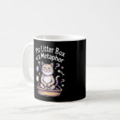 Mug La Boîte à Litter est une métaphore (Devant gauche)