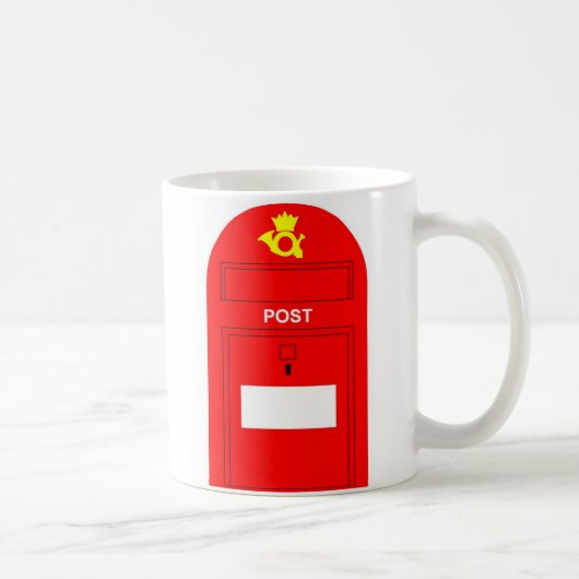 Mug La boîte aux lettres rouge (Droite)