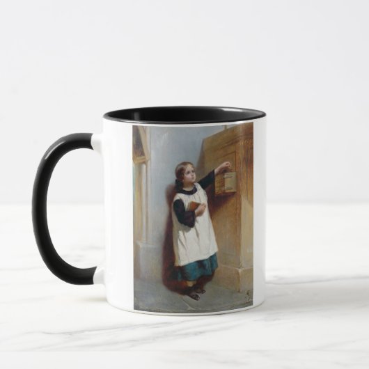 Mug La boîte de collection (huile sur le panneau) (Gauche)