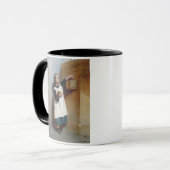 Mug La boîte de collection (huile sur le panneau) (Devant gauche)