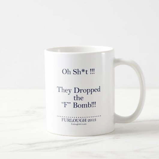 Mug La bombe de "F" (Droite)