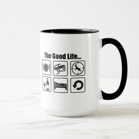 Mug La bonne vie (Droite)