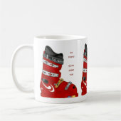 Mug la botte de ski vont glissière de ski de (Gauche)
