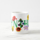 Mug La boue classique des Fleurs sauvages de Cynthia (Centre)