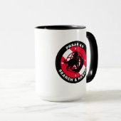 Mug La boue d'éclaboussure officielle (Devant droit)