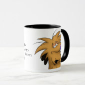 Mug La boue des castors en colère (Devant droit)