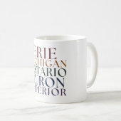 Mug La boue d'État des Grands Lacs (Devant droit)