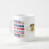 Mug La boue du 250e anniversaire de l'Amérique (Devant gauche)