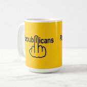 Mug La boue renverse les républicains (Devant gauche)