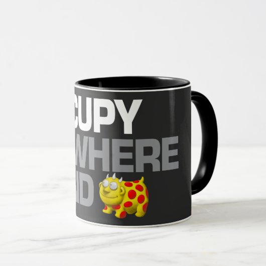 Mug La boue terrestre nulle part (Devant droit)