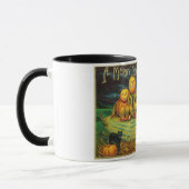 Mug La brasse de la jeune sorcière : Hommes Citrouille (Gauche)