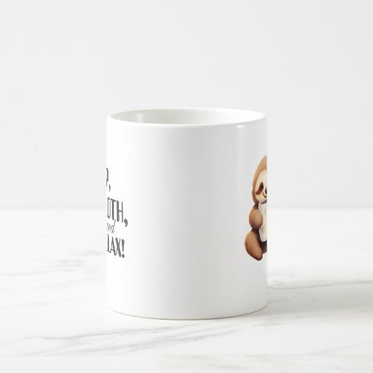 Mug La brasse matinale de Sloth (Centre)